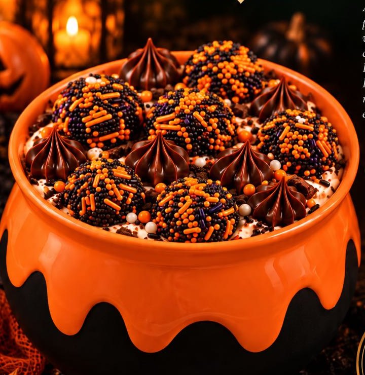 Halloween Parfait Cauldron